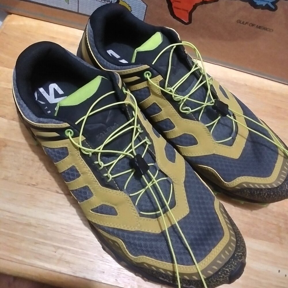 Salomon Salewa MS Ultra Shoes Training Gold/Mustard Zion/Monster Sneaker US 13